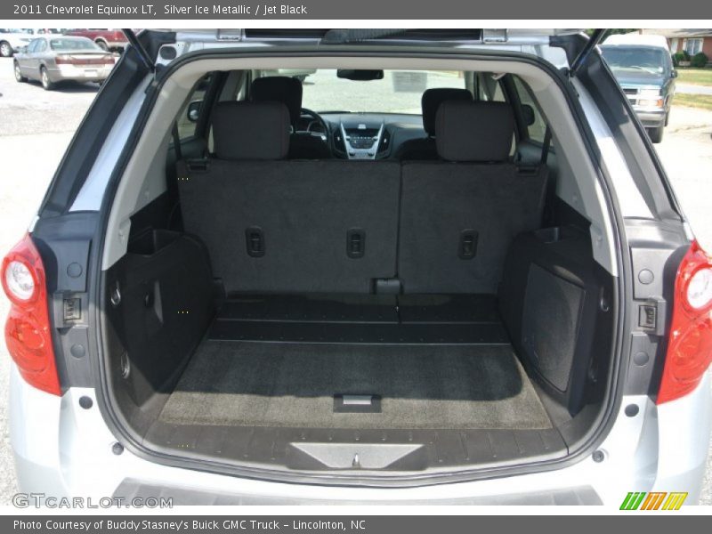 Silver Ice Metallic / Jet Black 2011 Chevrolet Equinox LT