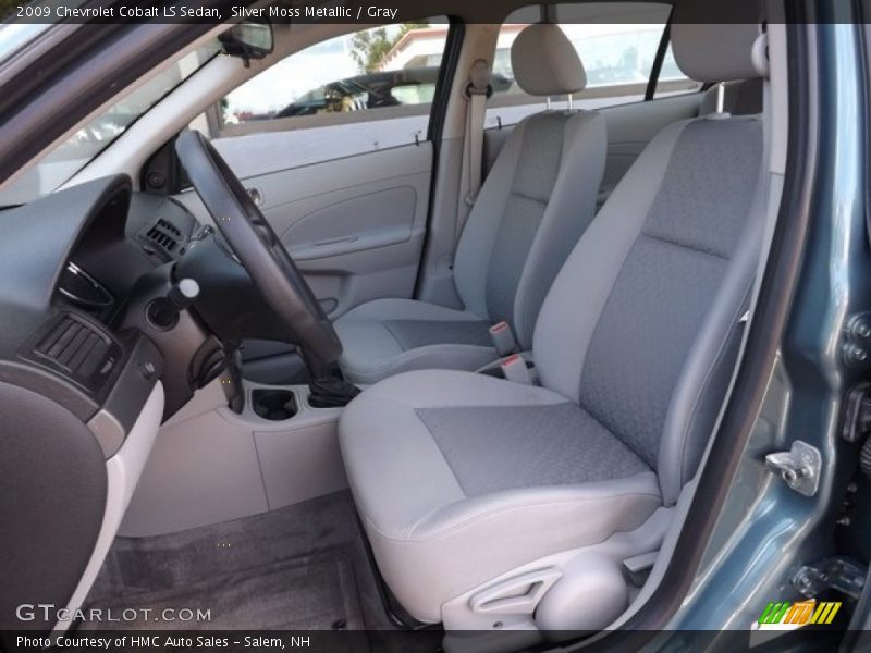 Silver Moss Metallic / Gray 2009 Chevrolet Cobalt LS Sedan
