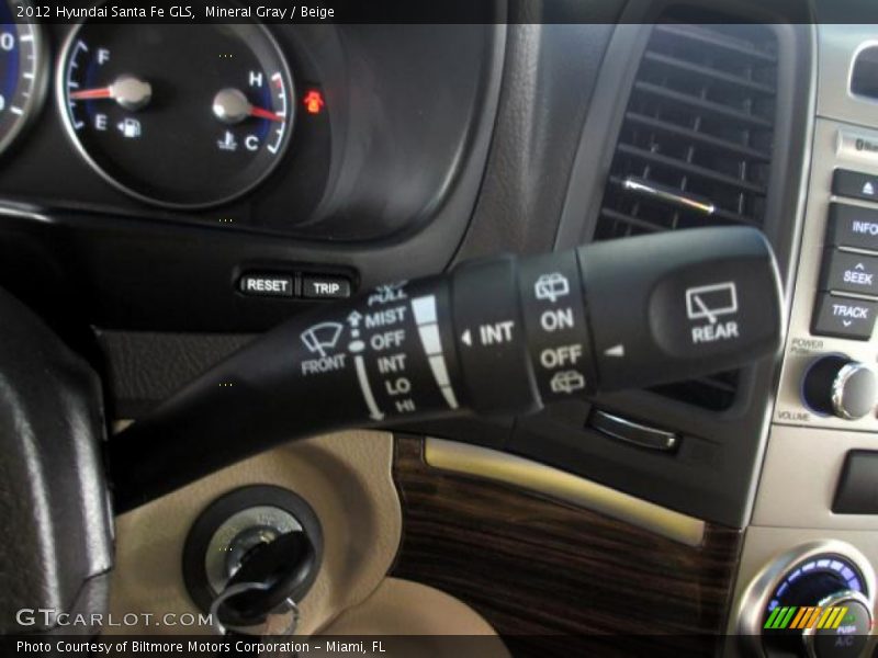 Mineral Gray / Beige 2012 Hyundai Santa Fe GLS