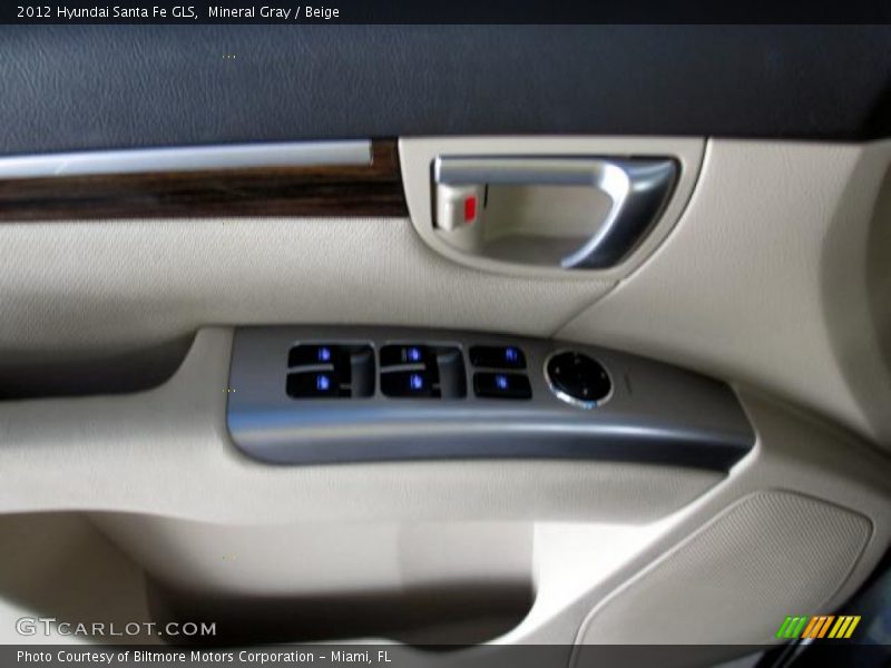 Mineral Gray / Beige 2012 Hyundai Santa Fe GLS