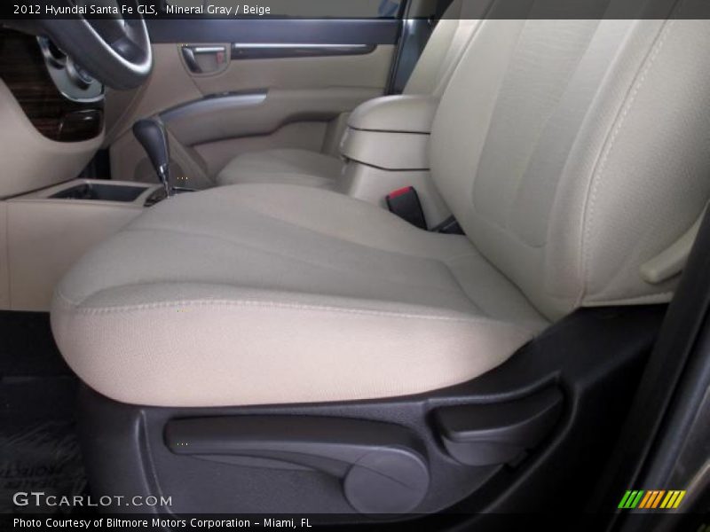 Mineral Gray / Beige 2012 Hyundai Santa Fe GLS