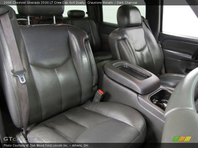 Graystone Metallic / Dark Charcoal 2006 Chevrolet Silverado 3500 LT Crew Cab 4x4 Dually