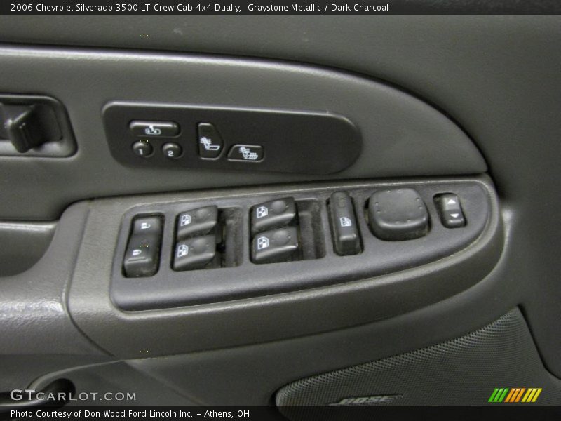 Graystone Metallic / Dark Charcoal 2006 Chevrolet Silverado 3500 LT Crew Cab 4x4 Dually