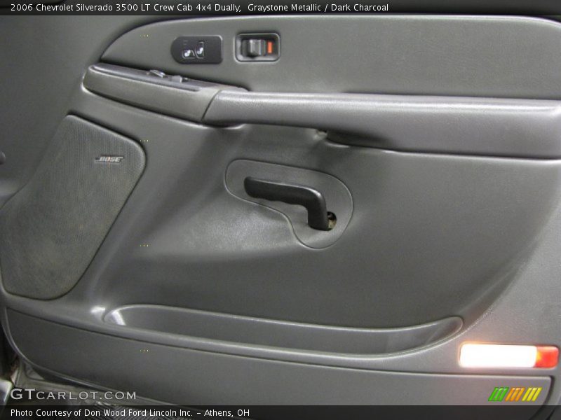 Graystone Metallic / Dark Charcoal 2006 Chevrolet Silverado 3500 LT Crew Cab 4x4 Dually