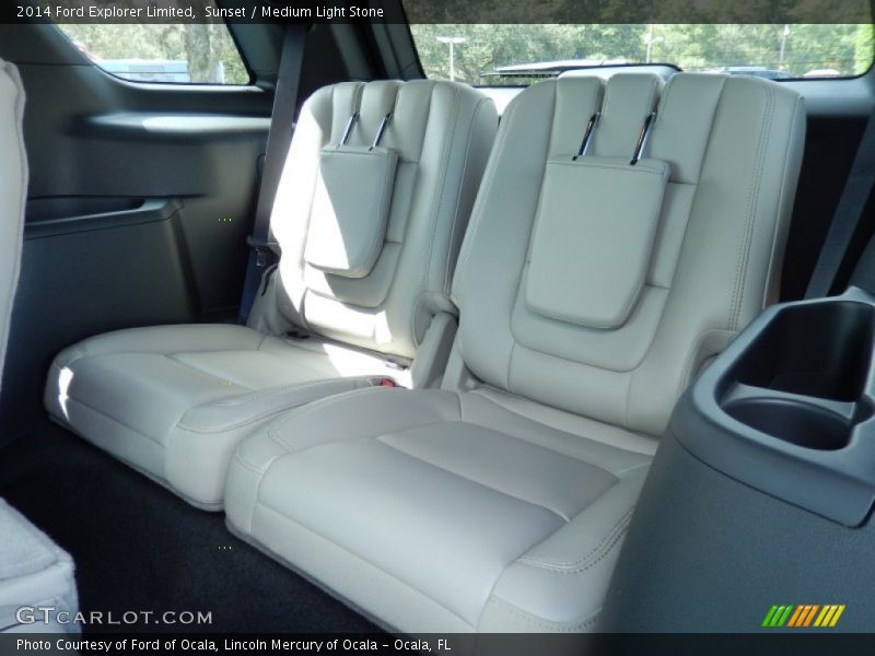 Rear Seat of 2014 Explorer Limited