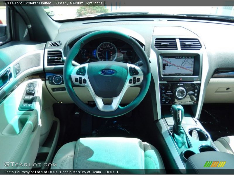 Dashboard of 2014 Explorer Limited