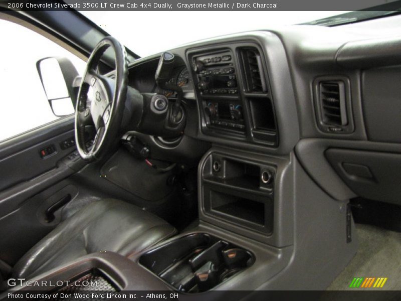 Graystone Metallic / Dark Charcoal 2006 Chevrolet Silverado 3500 LT Crew Cab 4x4 Dually