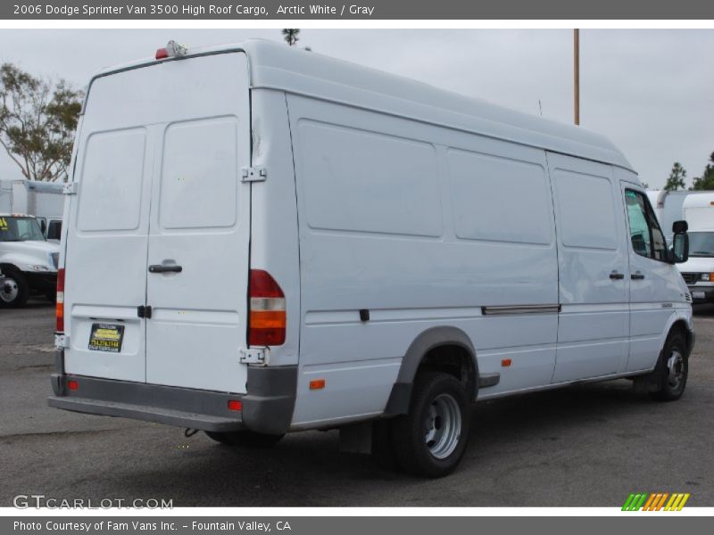 Arctic White / Gray 2006 Dodge Sprinter Van 3500 High Roof Cargo