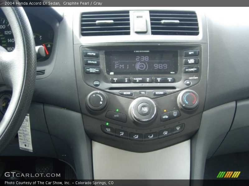Controls of 2004 Accord EX Sedan