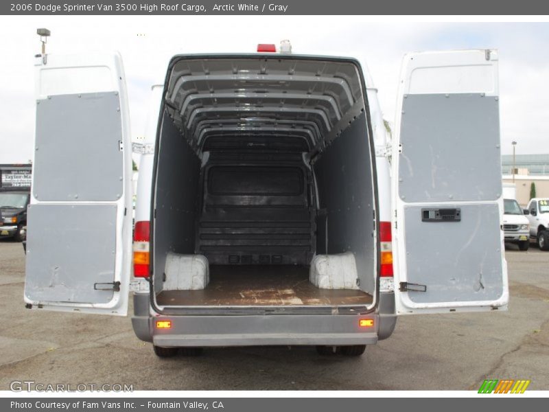 Arctic White / Gray 2006 Dodge Sprinter Van 3500 High Roof Cargo