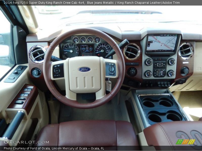 Dashboard of 2014 F250 Super Duty King Ranch Crew Cab 4x4