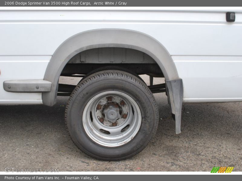 Arctic White / Gray 2006 Dodge Sprinter Van 3500 High Roof Cargo