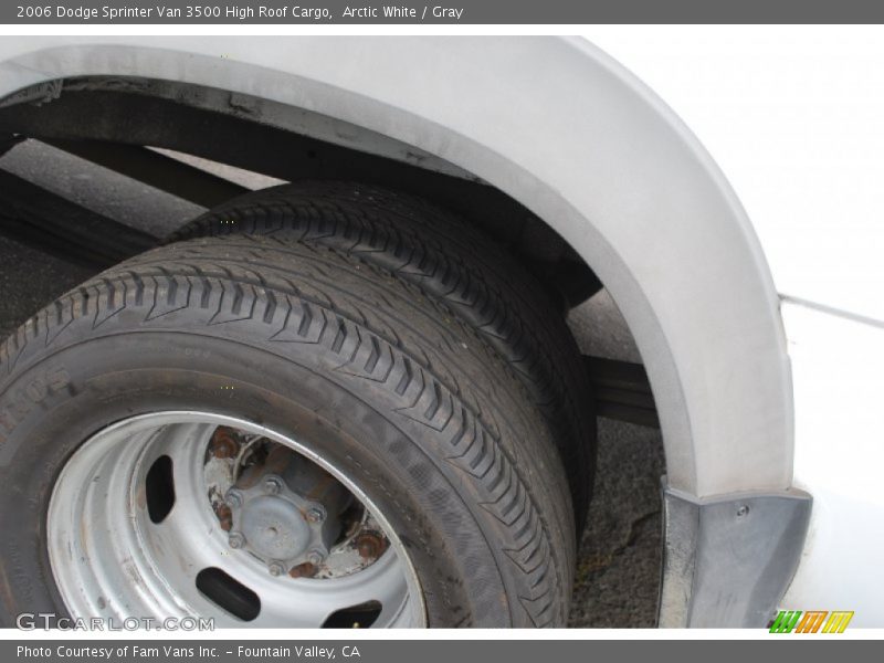 Arctic White / Gray 2006 Dodge Sprinter Van 3500 High Roof Cargo
