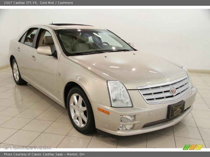 Gold Mist / Cashmere 2007 Cadillac STS V6