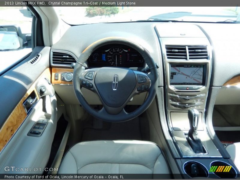 Crystal Champagne Tri-Coat / Medium Light Stone 2013 Lincoln MKX FWD
