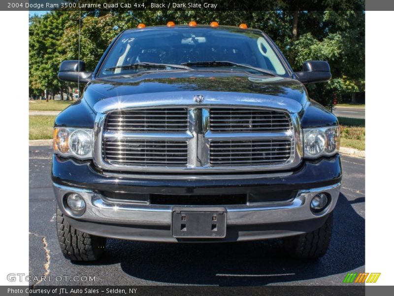 Black / Dark Slate Gray 2004 Dodge Ram 3500 Laramie Quad Cab 4x4
