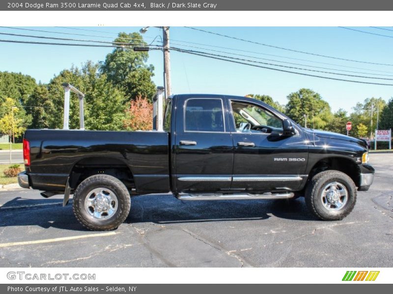 Black / Dark Slate Gray 2004 Dodge Ram 3500 Laramie Quad Cab 4x4