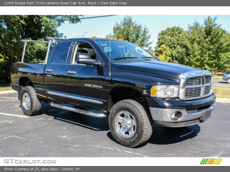 Front 3/4 View of 2004 Ram 3500 Laramie Quad Cab 4x4