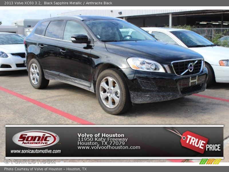 Black Sapphire Metallic / Anthracite Black 2013 Volvo XC60 3.2