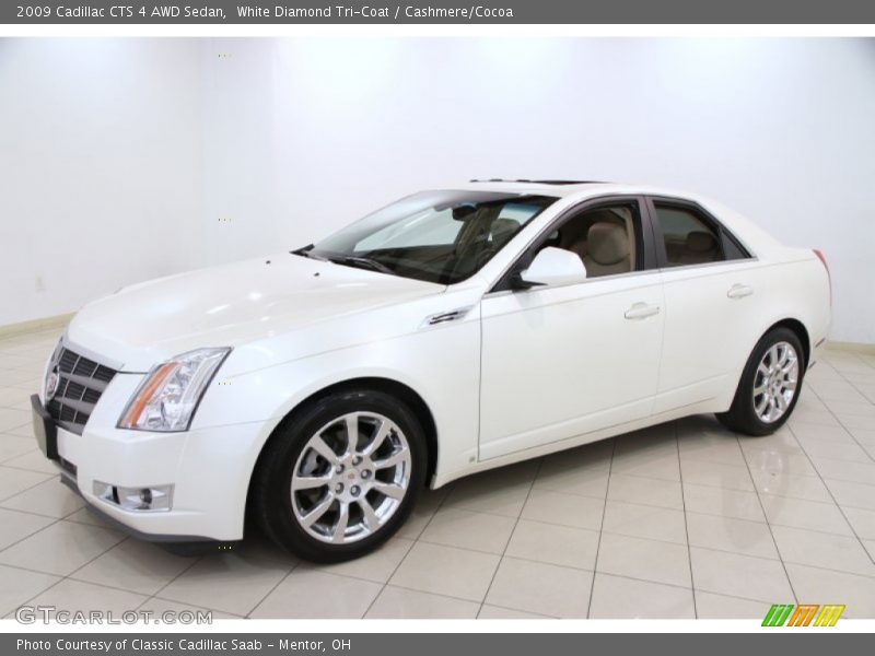 Front 3/4 View of 2009 CTS 4 AWD Sedan