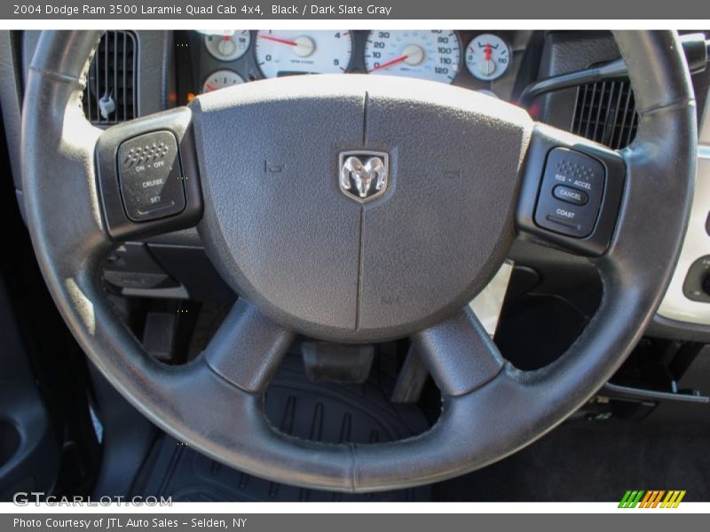 Black / Dark Slate Gray 2004 Dodge Ram 3500 Laramie Quad Cab 4x4