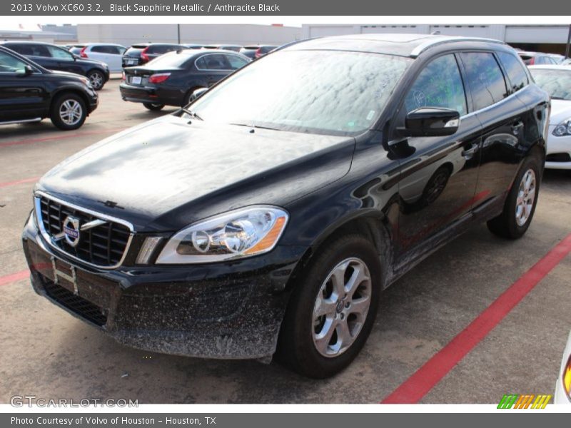 Black Sapphire Metallic / Anthracite Black 2013 Volvo XC60 3.2