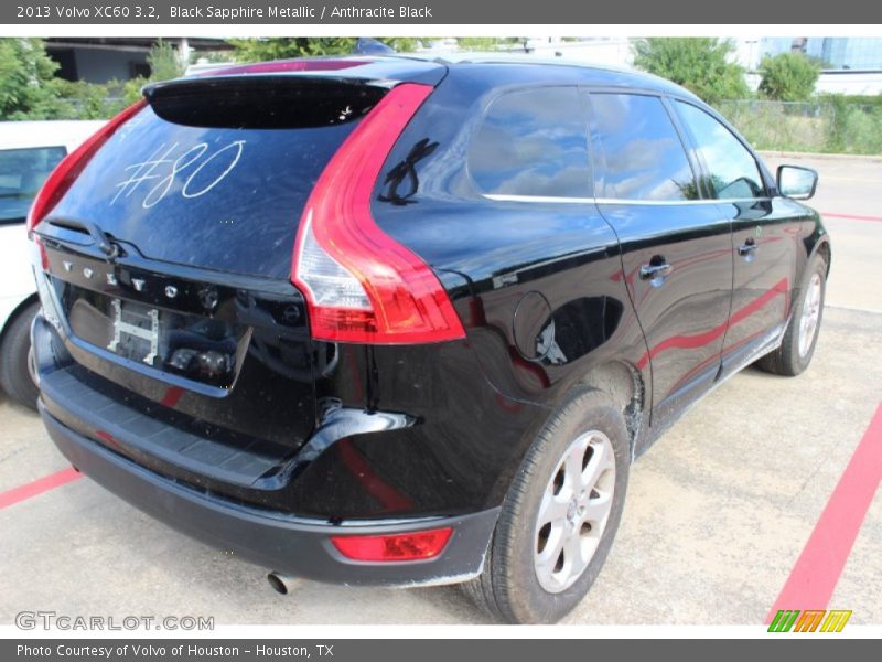 Black Sapphire Metallic / Anthracite Black 2013 Volvo XC60 3.2