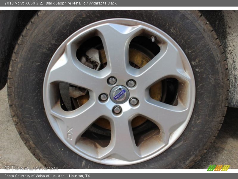 Black Sapphire Metallic / Anthracite Black 2013 Volvo XC60 3.2