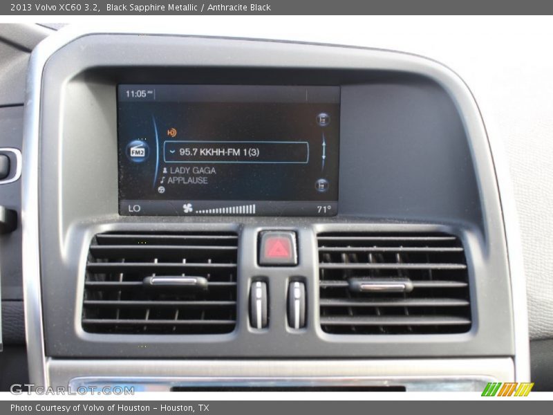 Black Sapphire Metallic / Anthracite Black 2013 Volvo XC60 3.2
