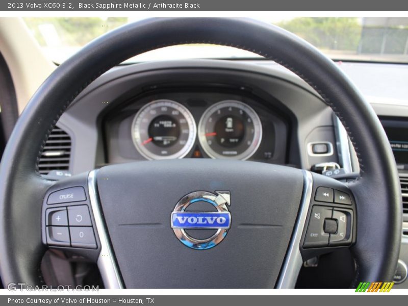 Black Sapphire Metallic / Anthracite Black 2013 Volvo XC60 3.2