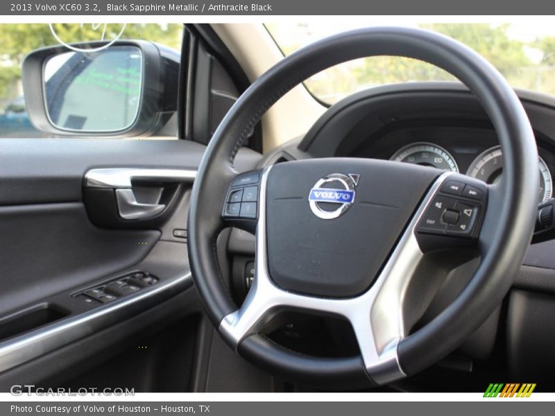Black Sapphire Metallic / Anthracite Black 2013 Volvo XC60 3.2