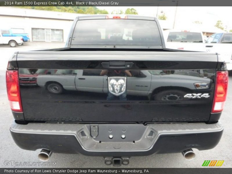 Black / Black/Diesel Gray 2014 Ram 1500 Express Crew Cab 4x4