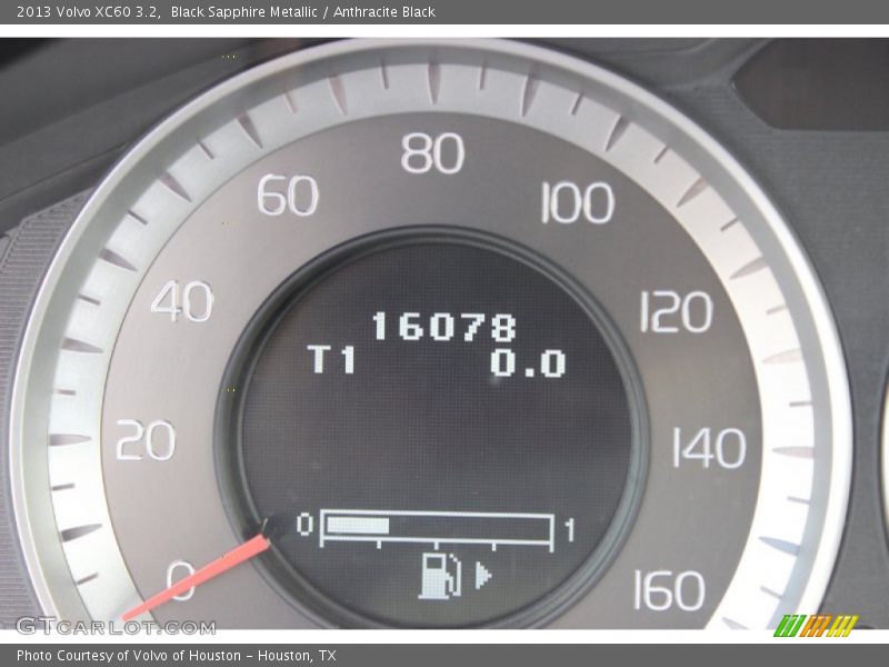 Black Sapphire Metallic / Anthracite Black 2013 Volvo XC60 3.2