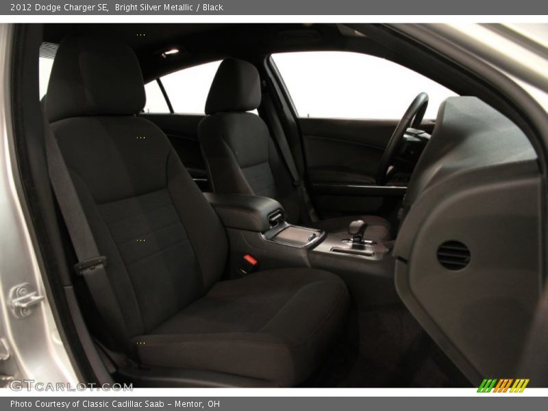 Bright Silver Metallic / Black 2012 Dodge Charger SE