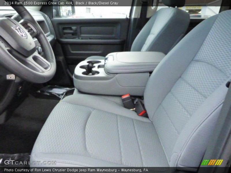 Front Seat of 2014 1500 Express Crew Cab 4x4