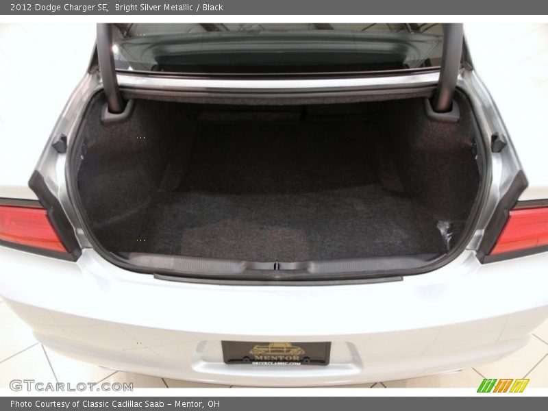 Bright Silver Metallic / Black 2012 Dodge Charger SE
