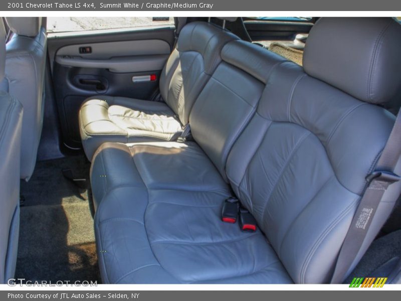 Summit White / Graphite/Medium Gray 2001 Chevrolet Tahoe LS 4x4
