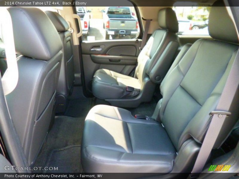 Rear Seat of 2014 Tahoe LTZ 4x4