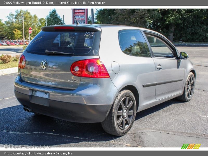 United Grey Metallic / Anthracite 2009 Volkswagen Rabbit 2 Door