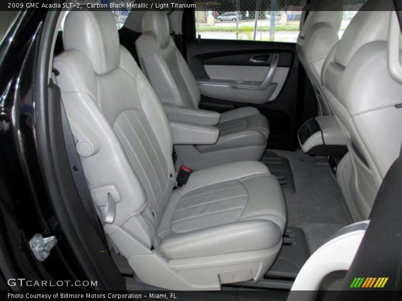 Carbon Black Metallic / Light Titanium 2009 GMC Acadia SLT-2