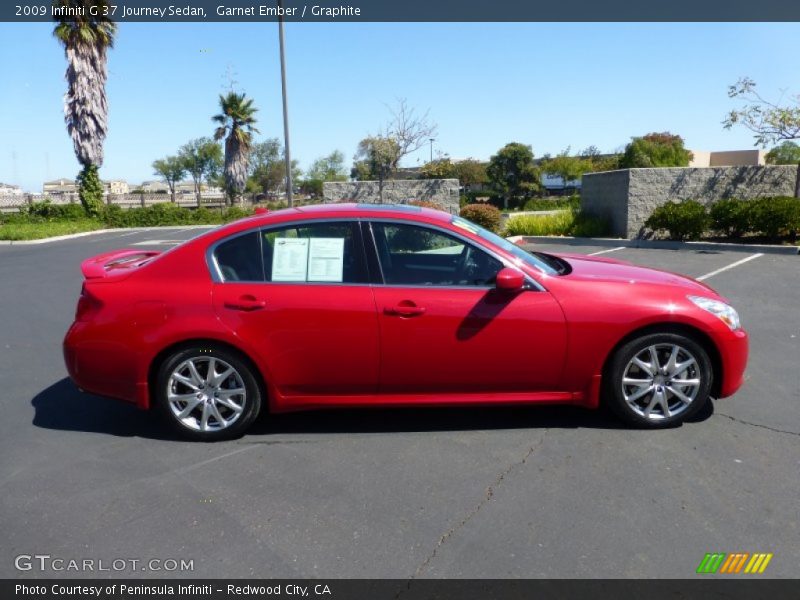  2009 G 37 Journey Sedan Garnet Ember