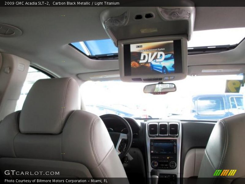 Carbon Black Metallic / Light Titanium 2009 GMC Acadia SLT-2