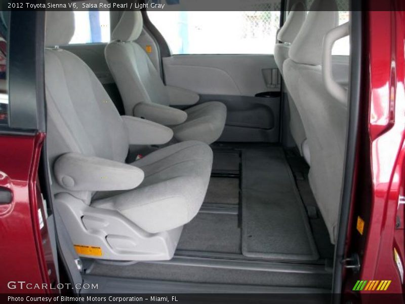 Salsa Red Pearl / Light Gray 2012 Toyota Sienna V6