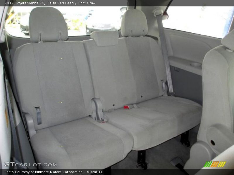 Salsa Red Pearl / Light Gray 2012 Toyota Sienna V6