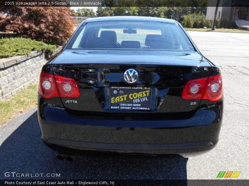 Black / Anthracite 2005 Volkswagen Jetta 2.5 Sedan