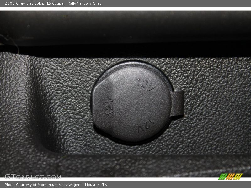 Rally Yellow / Gray 2008 Chevrolet Cobalt LS Coupe