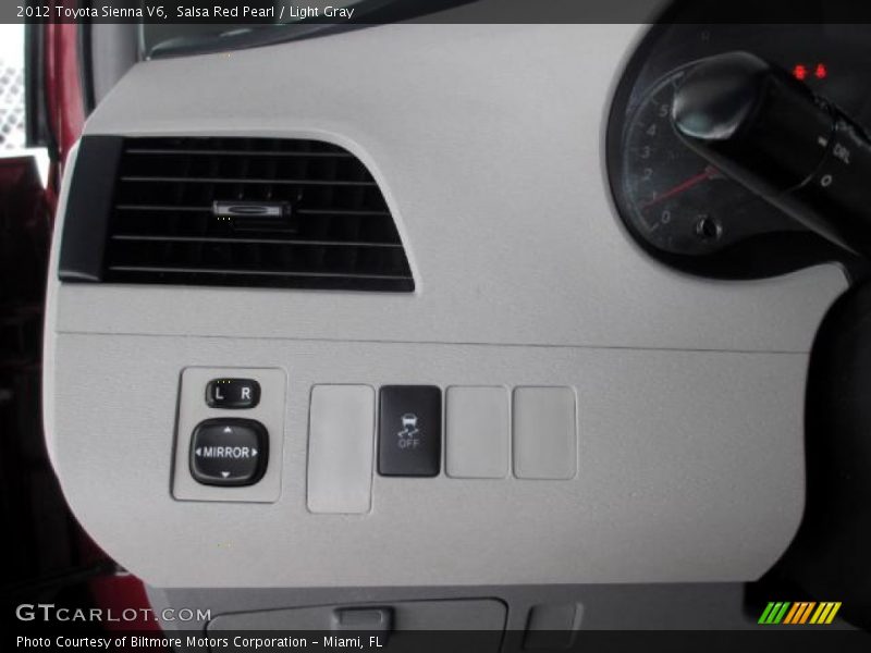 Salsa Red Pearl / Light Gray 2012 Toyota Sienna V6