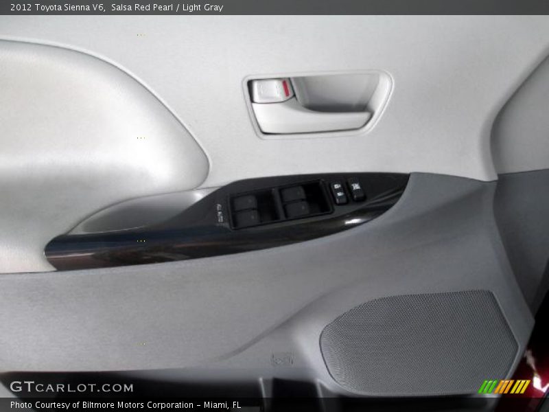 Salsa Red Pearl / Light Gray 2012 Toyota Sienna V6