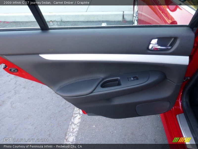 Garnet Ember / Graphite 2009 Infiniti G 37 Journey Sedan