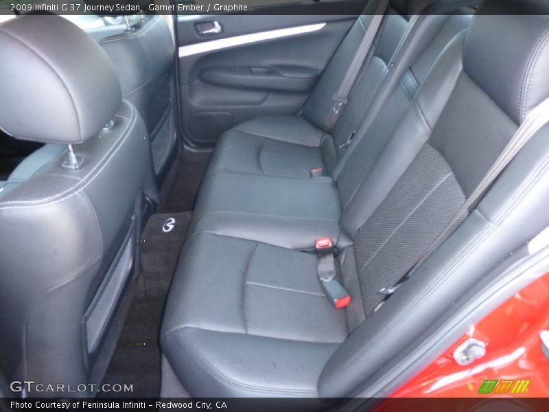Garnet Ember / Graphite 2009 Infiniti G 37 Journey Sedan